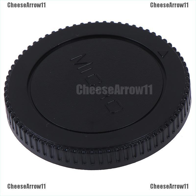 CheeseArrow Body Rear Lens Cap Cover Protective Case For Olympus M4 3