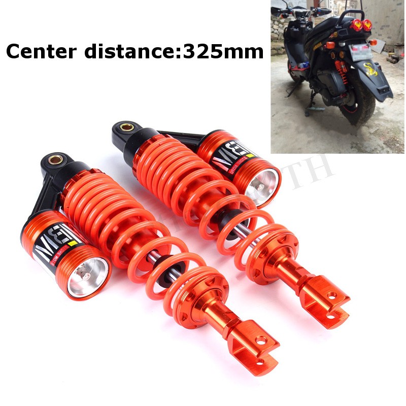 LilaReady Stock 325mm Pair Universal Motorcycle Shock Absorber