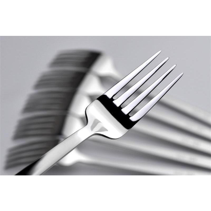 3pcs Stainless Steel Dinner Fork Long Handle Table Forks Set Korean