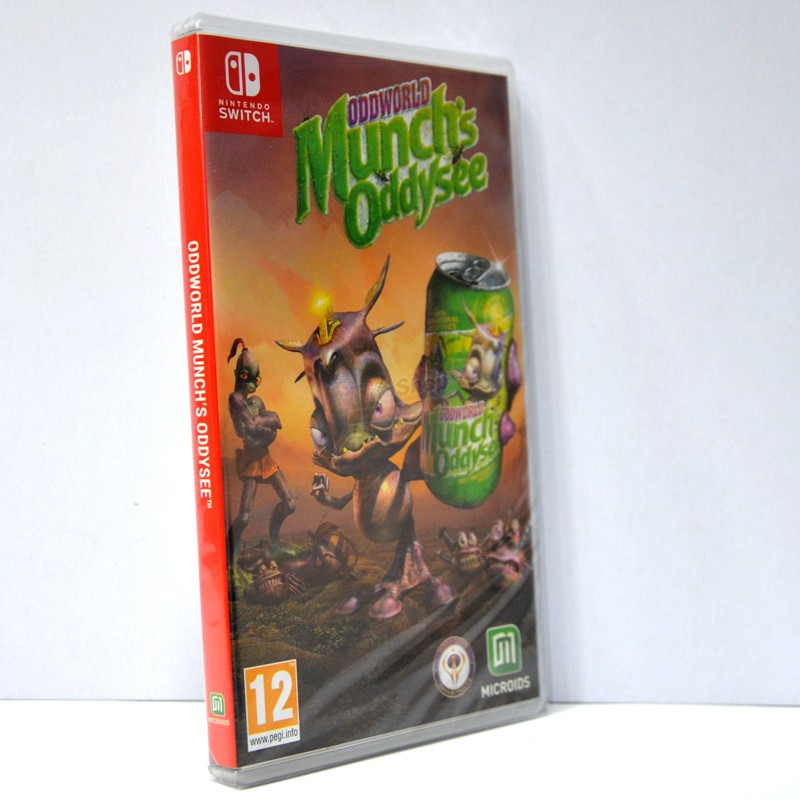 July Nintendo Switch Oddworld Munch S Oddysee