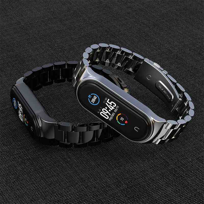 Suitable For Xiaomi Band Wristband Mi Strap Metal Bracelet