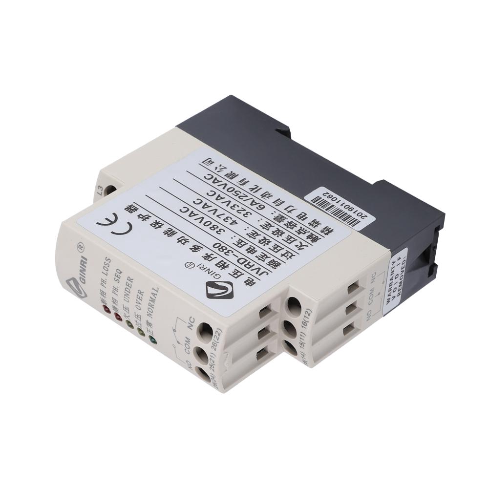 Ready Stock 380VAC Voltage JVRD 380 Protection Control Relay Phase