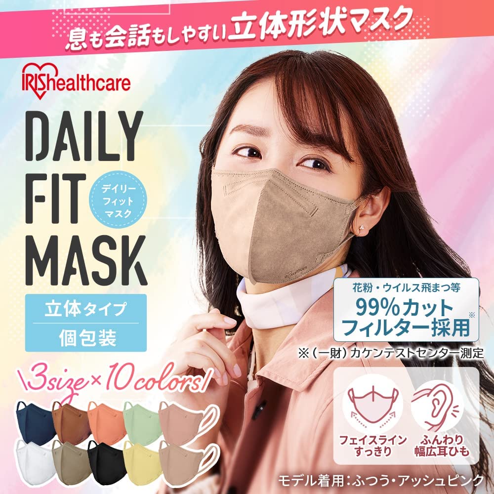 Iris Ohyama Daily Fit Mask Iris