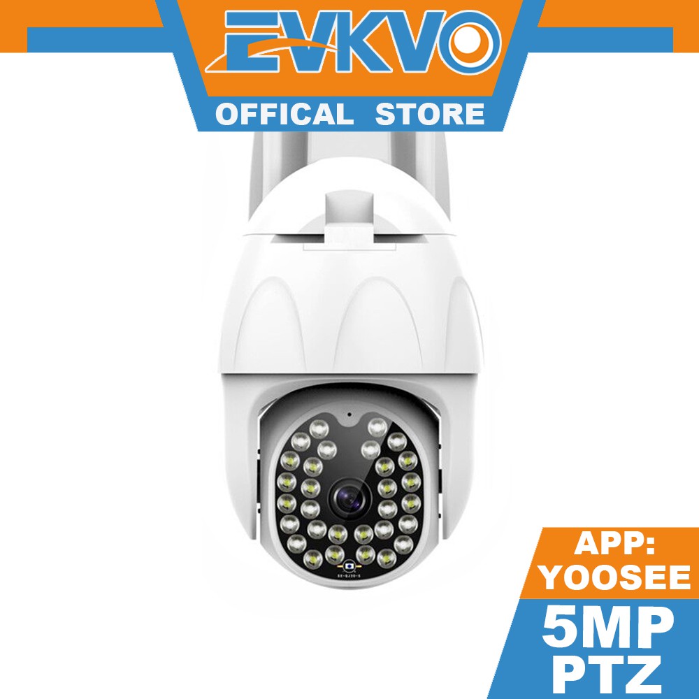 Evkvo Yoosee Mp Ptz Cctv Ip Camera Led Full Color Night Vision