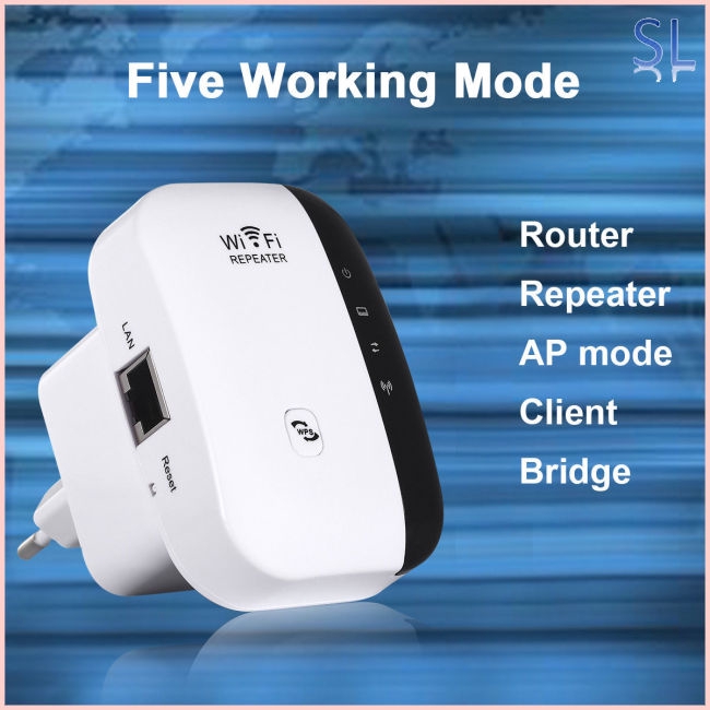 300 Mbps Wifi Repeater Wireless N 802 11 AP Router Extender Signal