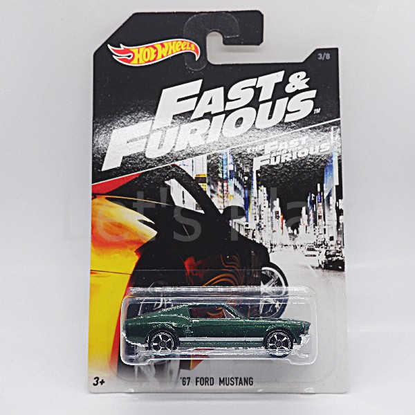 รถเหลก Hot wheels 67 FORD MUSTANG Fast Furious ib6001 Shopee Thailand