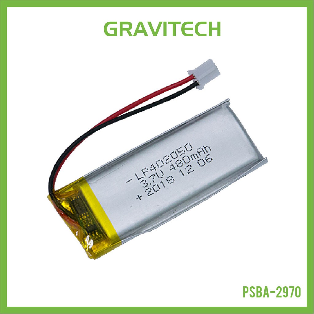 Gravitechthai Lithium Ion Polymer Battery Lipo Mah V