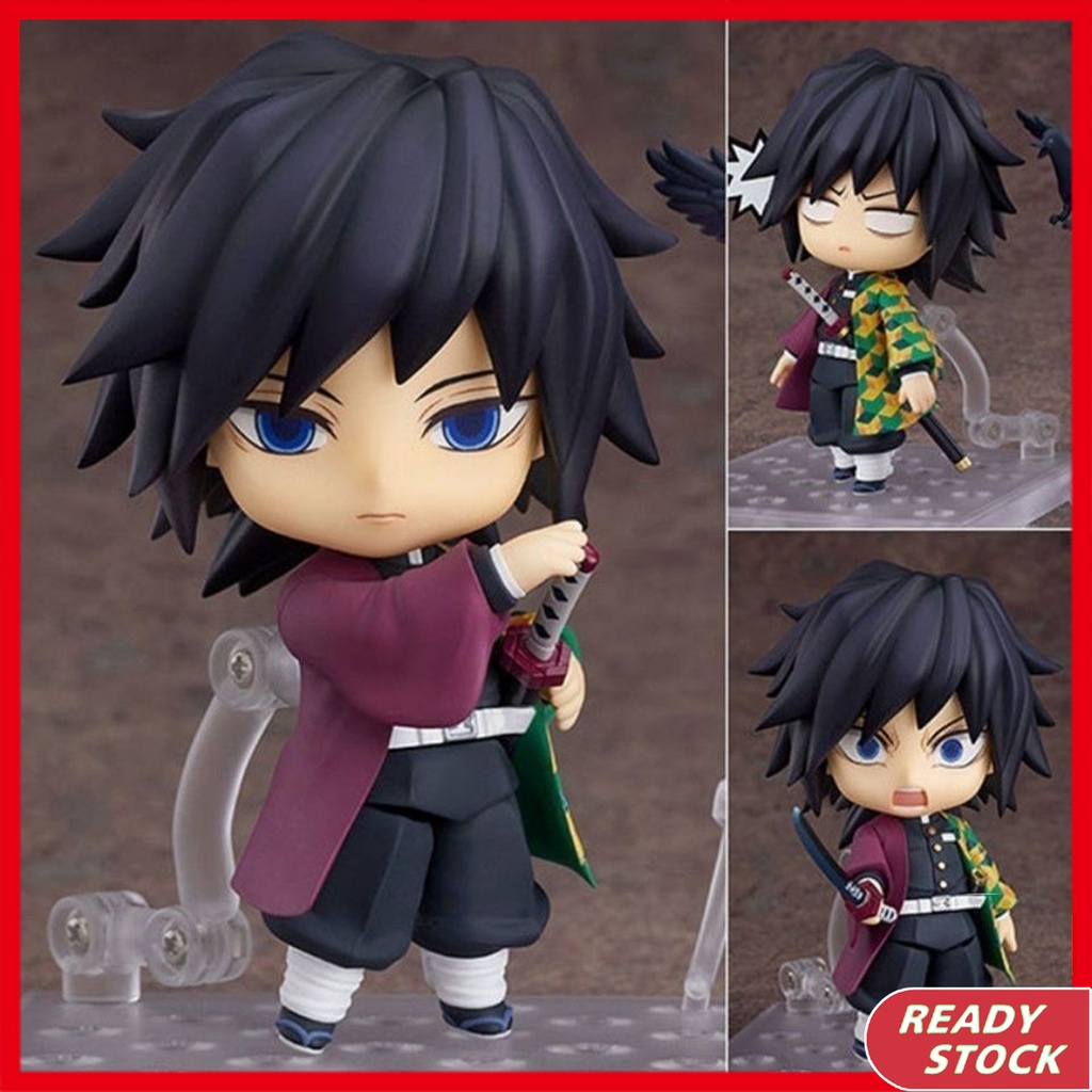 โมเดลฟกเกอร PVC อนเมะดาบพฆาตอสร Tomioka Giyuu Nendoroid 1408 ของ