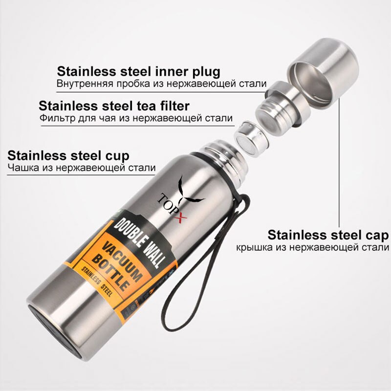 Please Cod Thermos Bottle To Keep Water Warm Ml Large Capacity