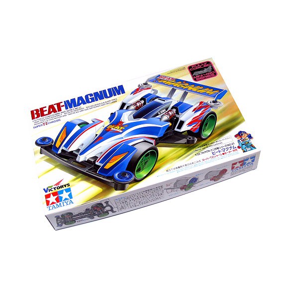 พลาสตก โมเดล ประกอบ TAMIYA Mini 4WD BEAT MAGNUM ไมมมอเตอร SUPER