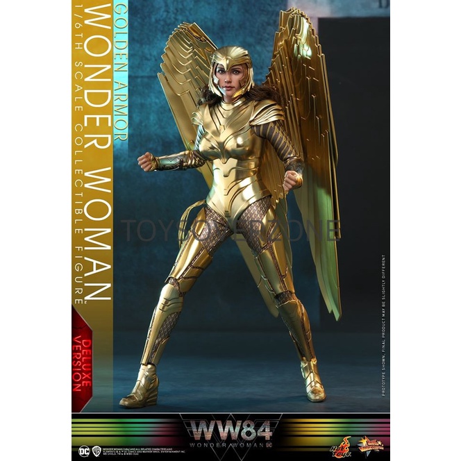 Hot Toys Mms Wonder Woman Golden Armor Wonder Woman Deluxe Version Shopee Thailand