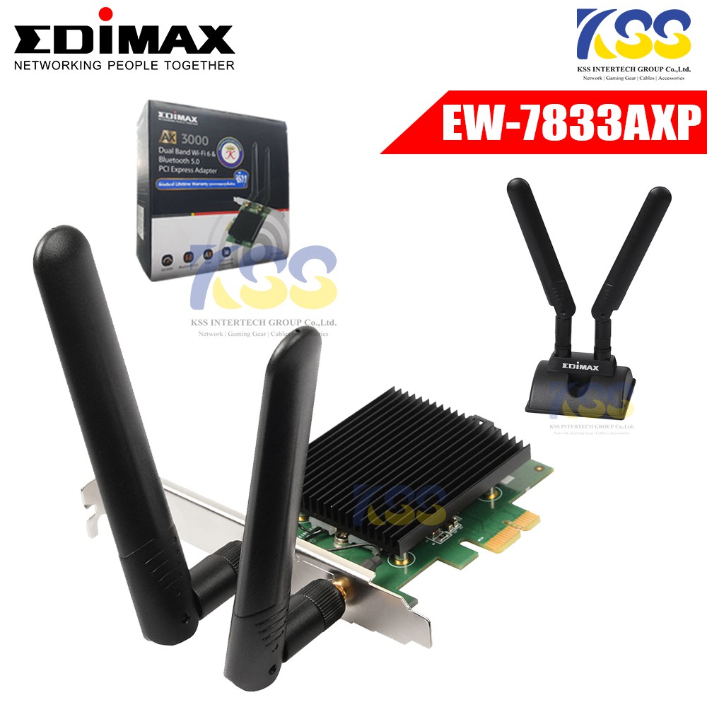 Wireless Pcie Adapter Edimax Ew Axp Ax Dual Band Wifi