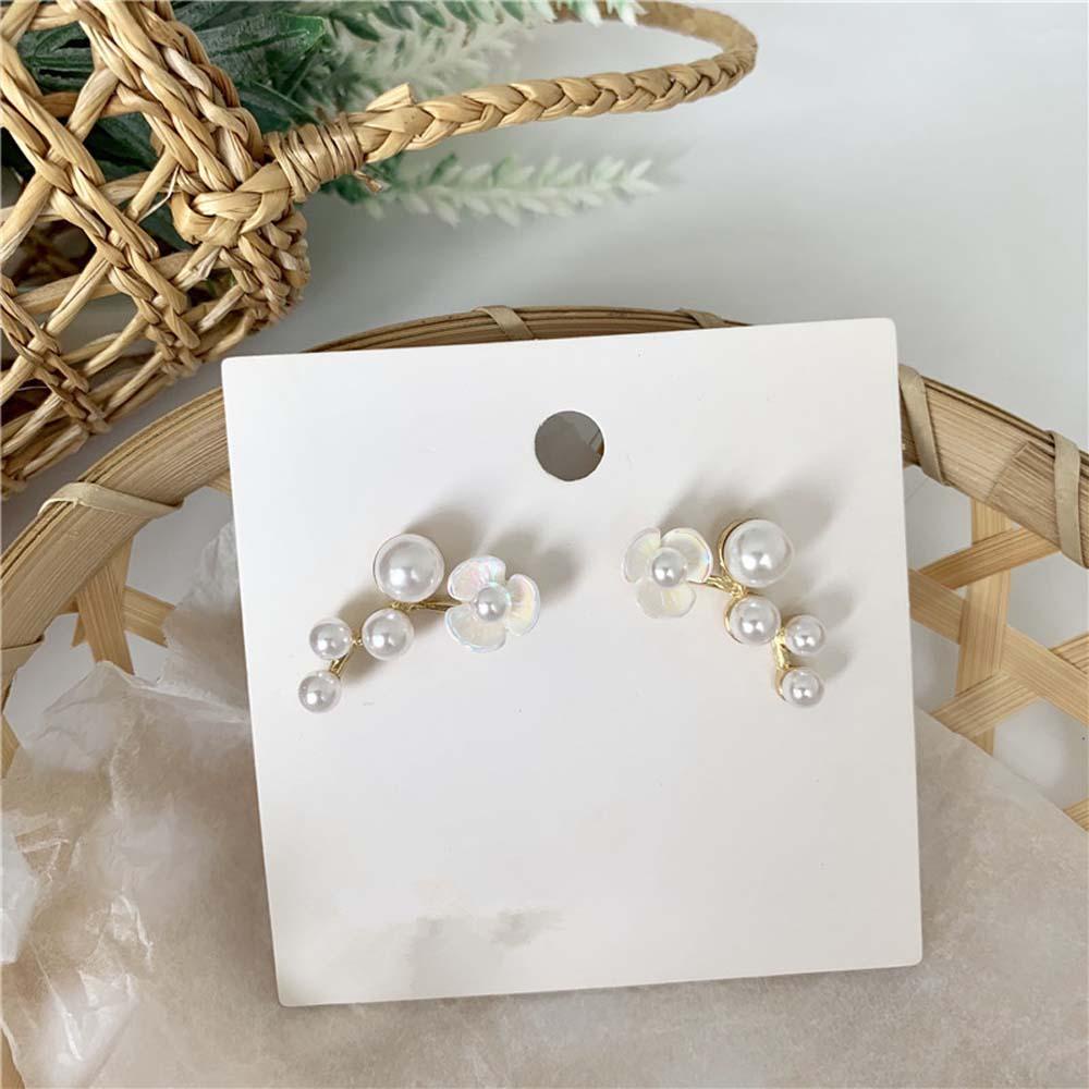 Vanes Temperament Ear Studs Cute Jewelry Earrings Simulated Pearl