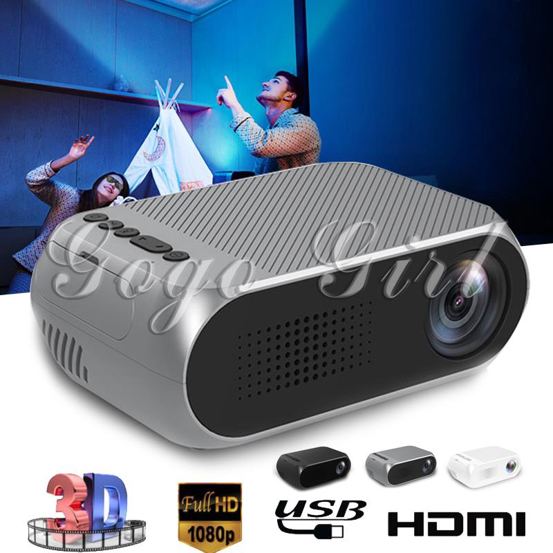 Gogo YG320 AV HDMI LED Micro Projector Mini Video Projector TV Home