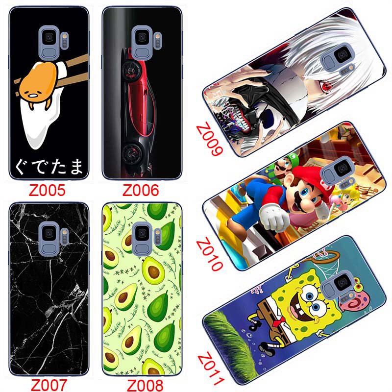 Soft Silicone Colorful Cartoon Pattern Case Painted Print Soft Tpu