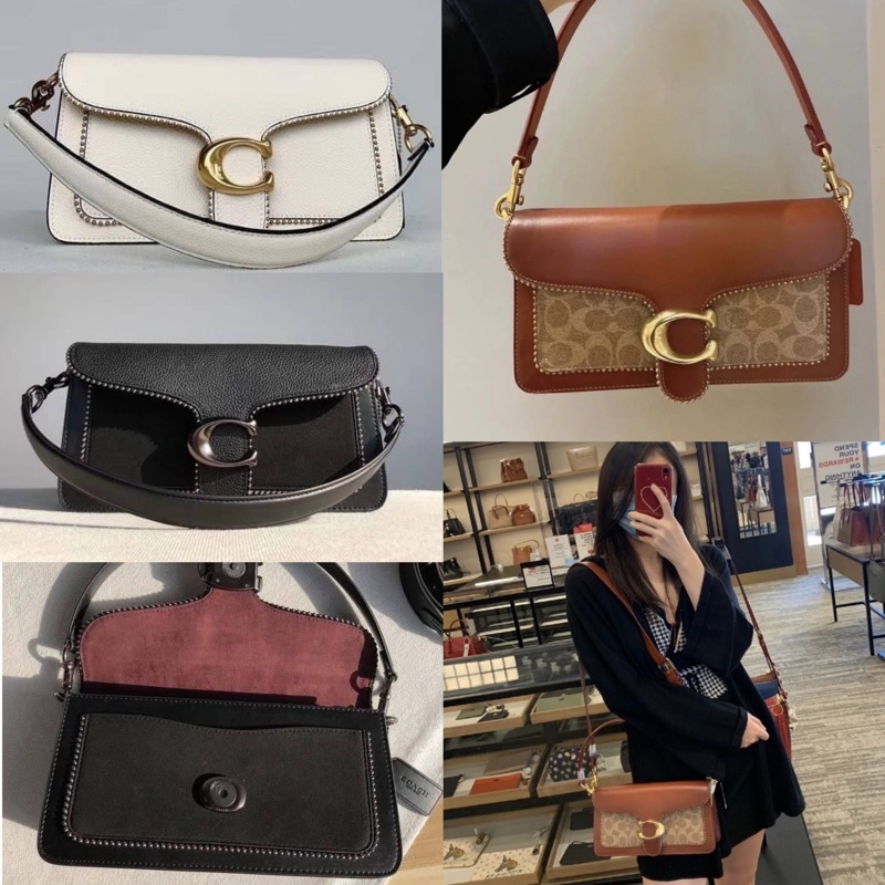 Coach Tabby Convenience Shoulder Bag Crossbody Shopee Thailand