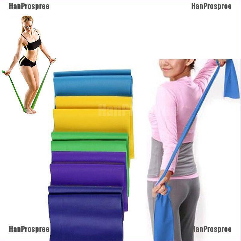 Newest Arrival 8 Shape Yoga Rally Strap Stretch Band Rope Latex Rubber