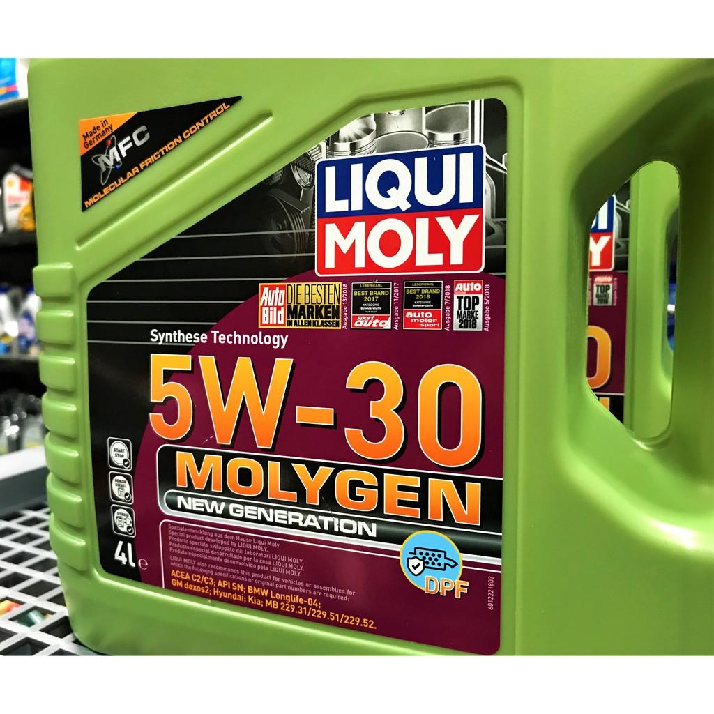 Liqui Moly Molygen New Generation Sae W Dpf L Api