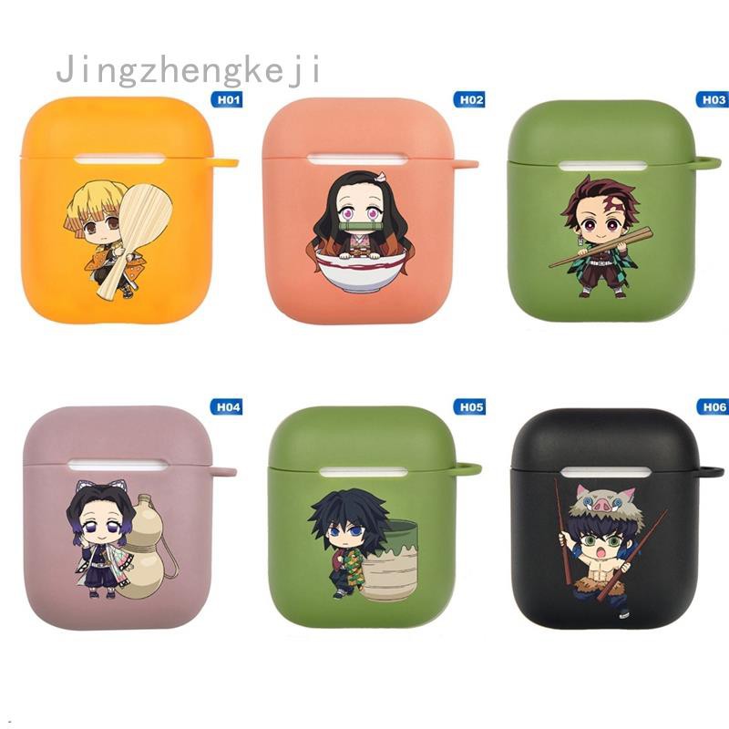 Demon Slayer Kimetsu No Yaiba Anime Pattern For Apple Airpods Case