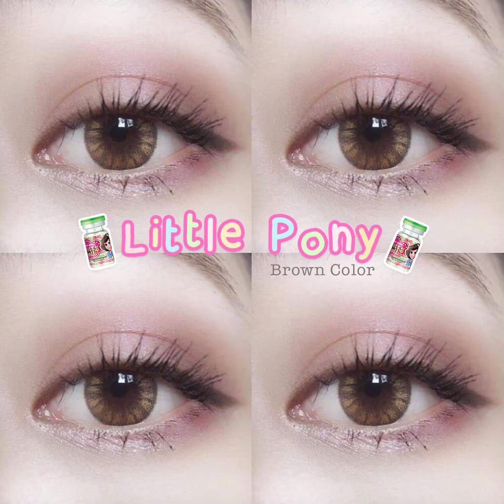 pretty doll pony brown