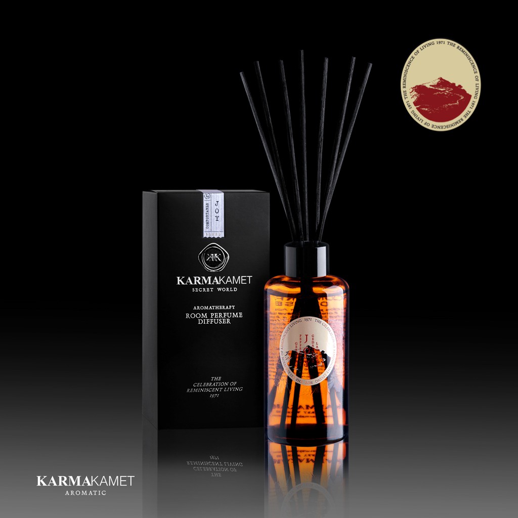 คามาคาเมต ก้านไม้หอมกระจายกลิ่น น้ำหอมบ้าน ก้านไม้หอม น้ำหอมปรับอากาศ KARMAKAMET Aromatherapy Room Perfume Diffuser #7