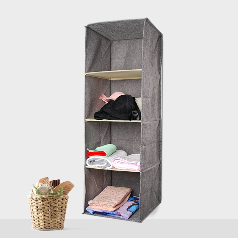 Wardrobe Hanging Storage Bag Interlayer Drawer Type Clothes Hangers