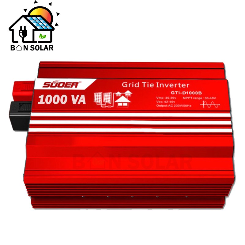 GTI D1000B Suoerจอแสดงสถาน 1000W VA MPPT Grid Tie Solar Power Inverter