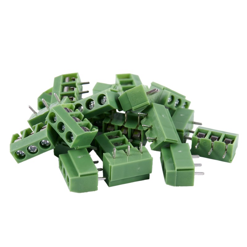 Pin Pitch Pcb Mount Screw Terminal Block Ac V A