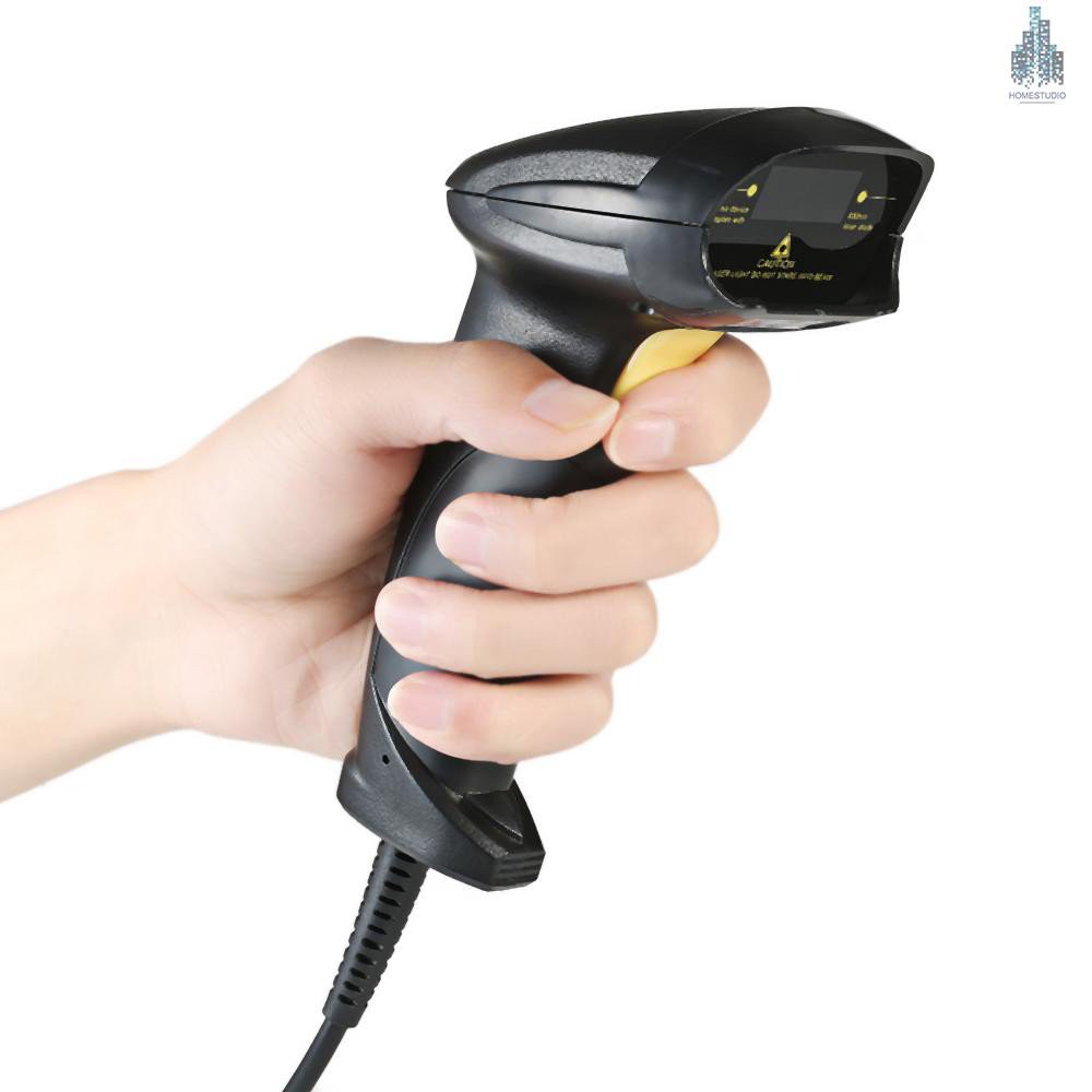 Home AppliancesIn Stock Handheld Wired USB Bi Directional Laser Barcode