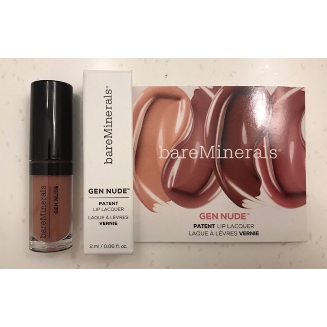 BareMinerals gen nude patent lip lacquer 2ml ส Everything ใหม พรอม