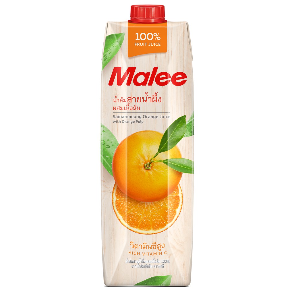 MALEE น้ำผลไม้ 100% ขนาด 1000 มล. (เลือกรสได้) #7