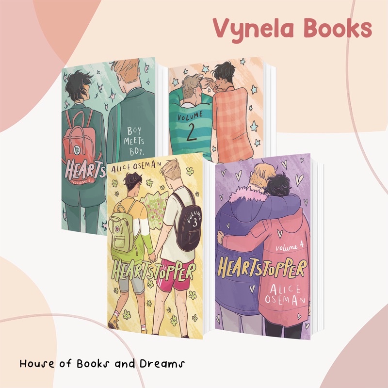 Vynela Heartstopper Vol Alice Oseman Shopee