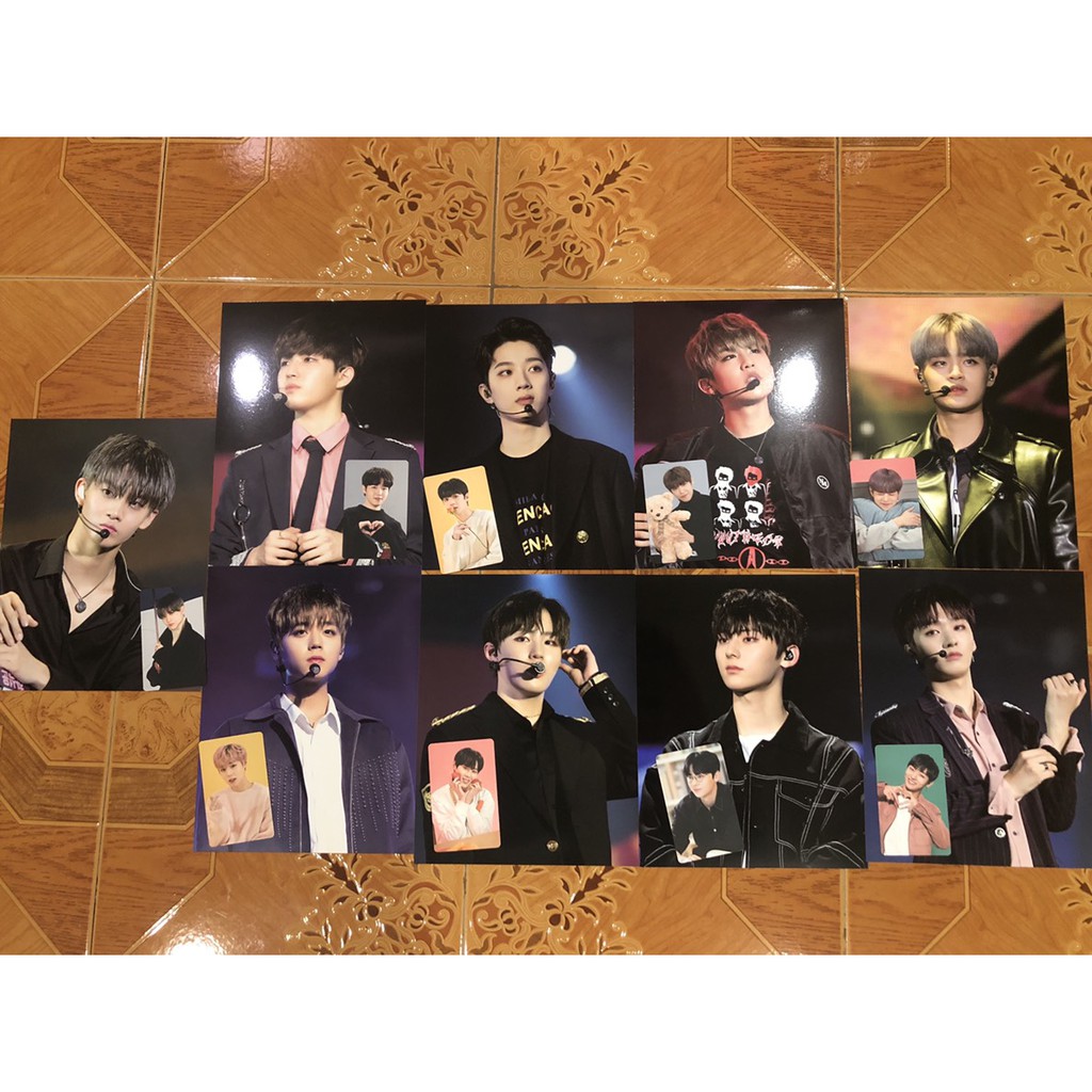 Wanna One Premier Fan Concert Dvd Mini Poster Photocard