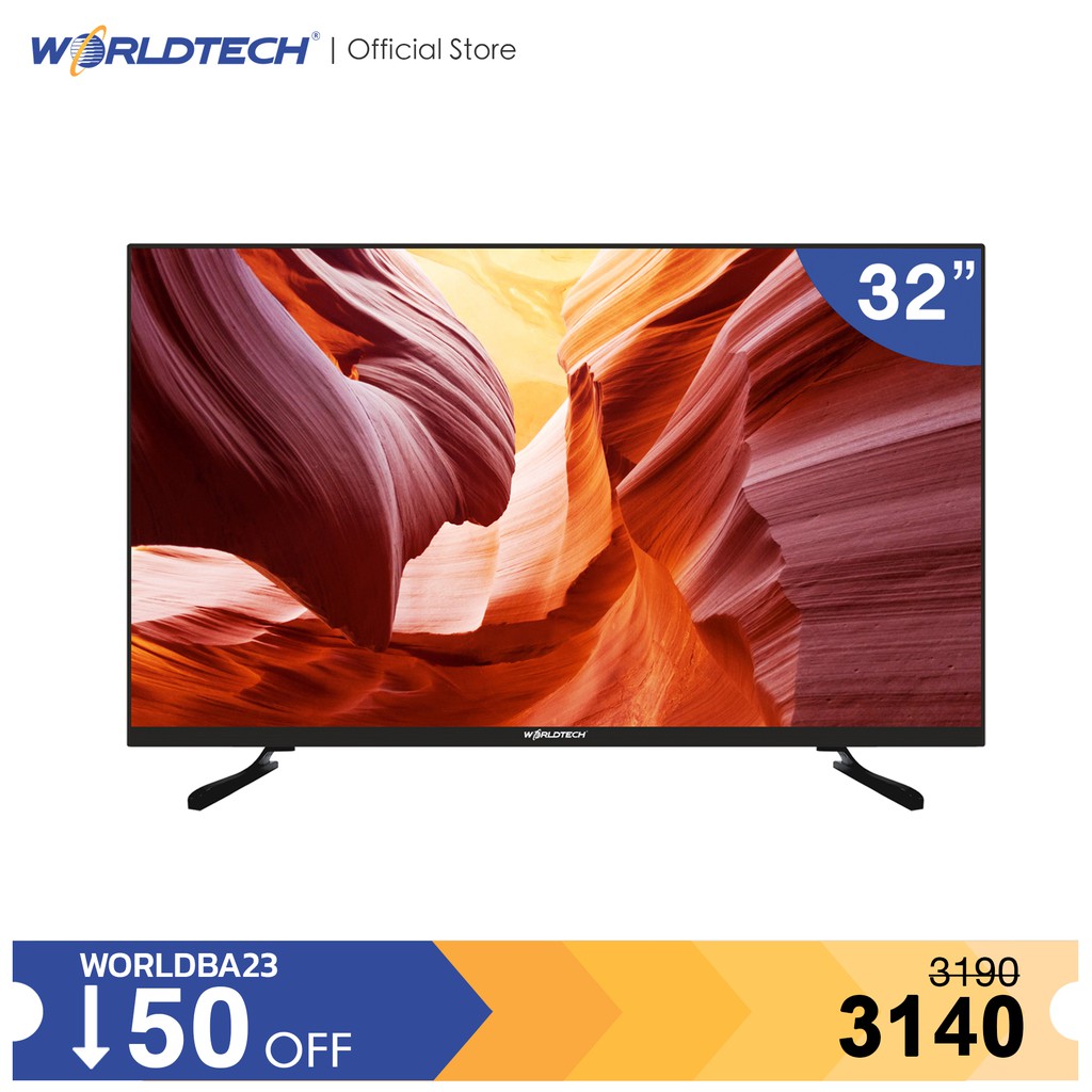 Worldtech 32 นิ้ว Infinity Series, Infinity Display Digital LED TV ดิจิตอล ทีวี HD Ready ,สาย HDMI (2xUSB, 2xHDMI) #5