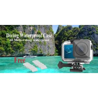 60M Waterproof Protective Diving Housing Case For DJI Osmo Action