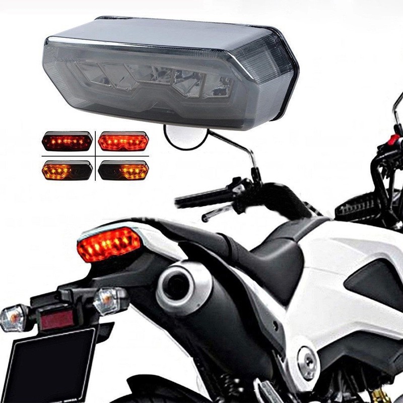 ไฟทาย MSX LED Integrated LED Tail Turn Signal Brake Light For Honda