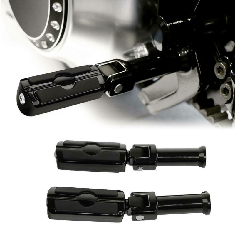 ปรบโฉม Motorcycle Passenger Footpegs Foot Pegs Pedal Mount Kit For