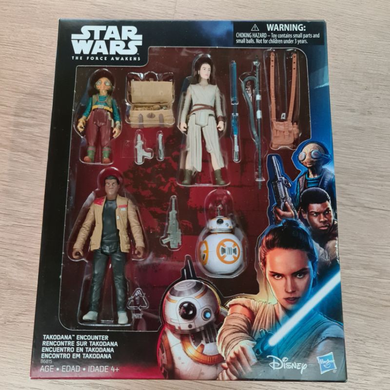 Star Wars The Force Awakens Takodana Encounter Figure Set Rey