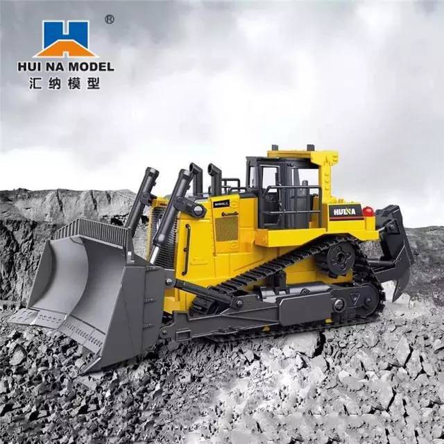 รถเกรดดนบงคบวทย Huina 1569 R C Bulldozer With 9 Functions Shopee