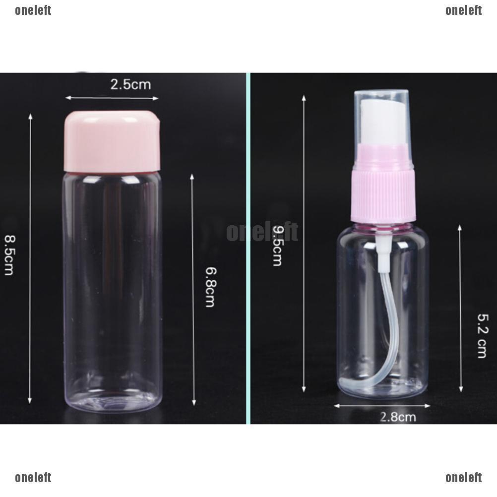 Jak Pcs Essensial Travel Mini Plastic Transparent Empty Makeup