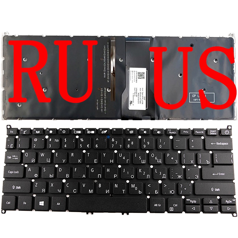 New Russian Us Ru Keyboard For Acer Swift Sf Sf Sf