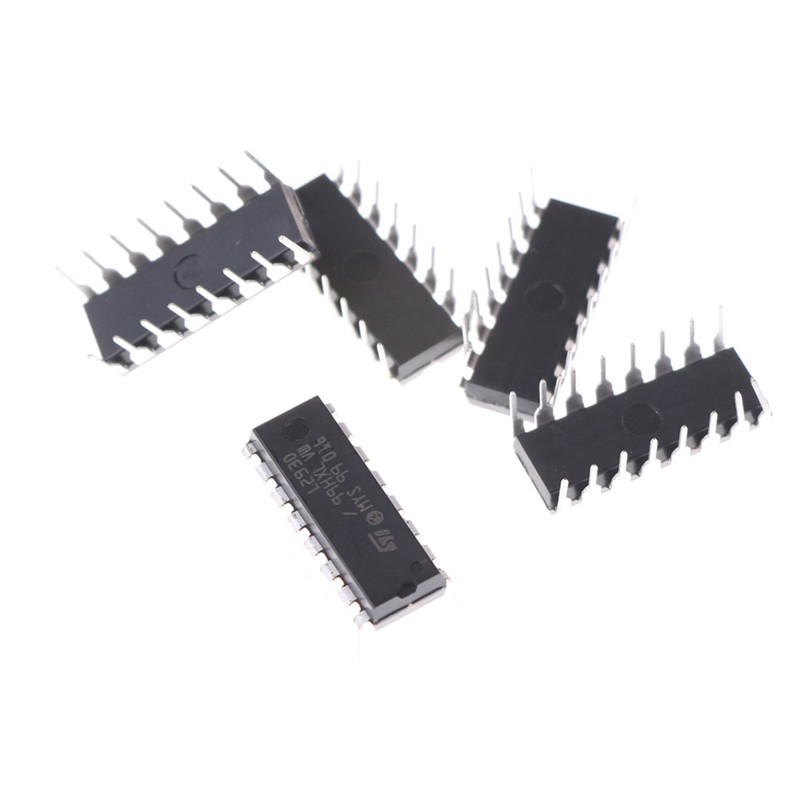 Sellbesteveryday5PCS L293D L293 Push Pull Four Channel Motor Driver IC