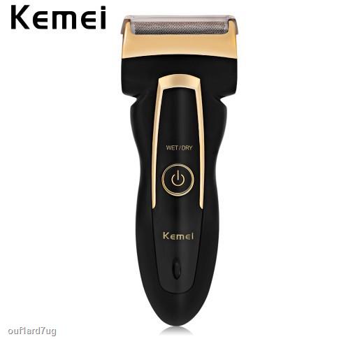 Kemei Electric Cutting Razor Rechargeable Shaver Portable Beard Trimmer