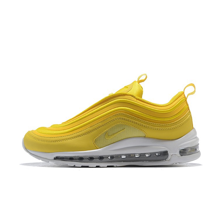 Nike Air Max 97 air cushion รองเท้าผ้าใบสีเหลืองไซส์ 40 46 Nike Air Max 97 air cushion รองเท้าผ้าใบสีเหลืองไซส์ 40 46