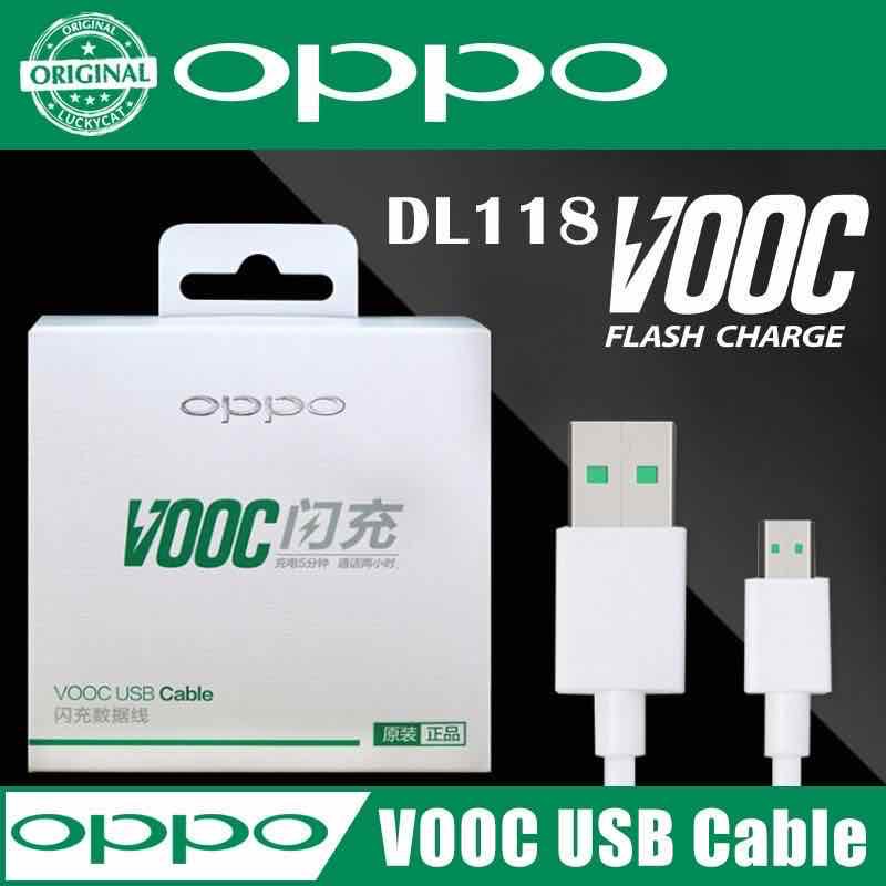 COD OPPO Vooc Usb Cable DL118 Flashing Data Line Super Fast Charge