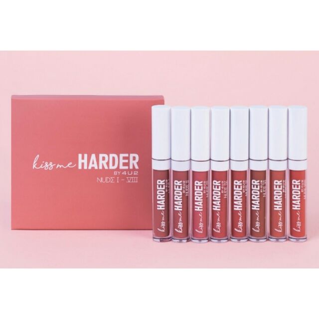 U Kiss Me Harder Nude Collection Shopee Thailand