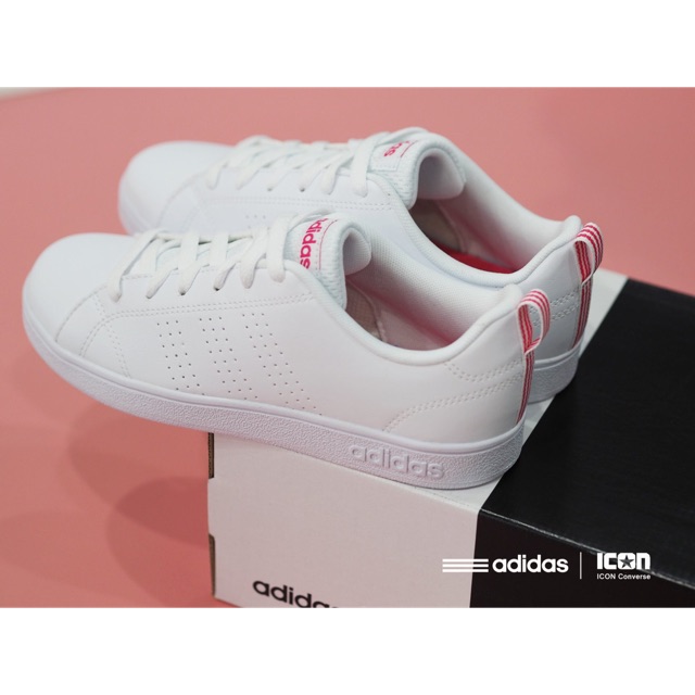 adidas cloudfoam advantage clean pink