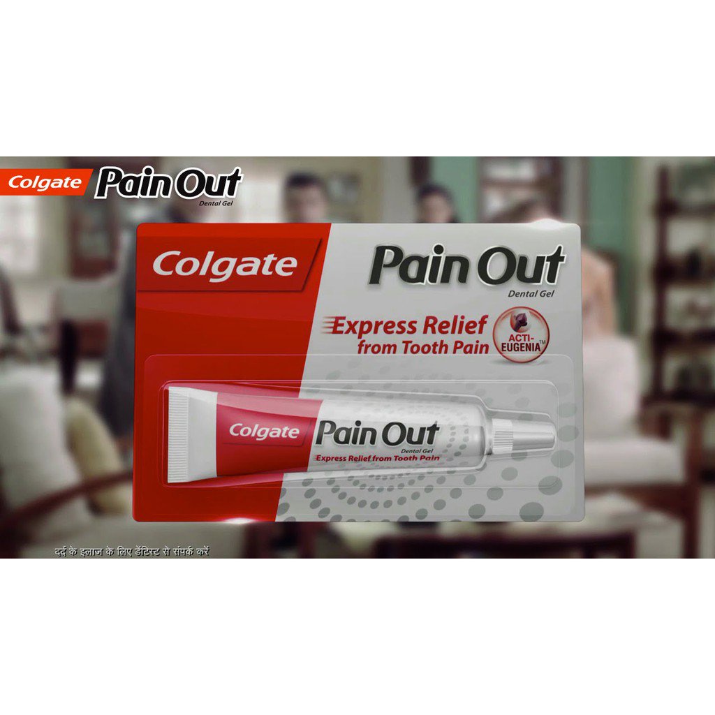 GdnP ดแลชองปากColgate Pain Out 10g คอลเกต เจลแกปวดฟนฉบพลน 10 กรม