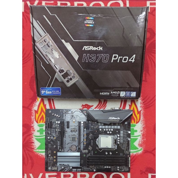 เมนบอรด ASROCK H370 PRO4 SOCKET 1151V2 lp 1618 ThaiPick