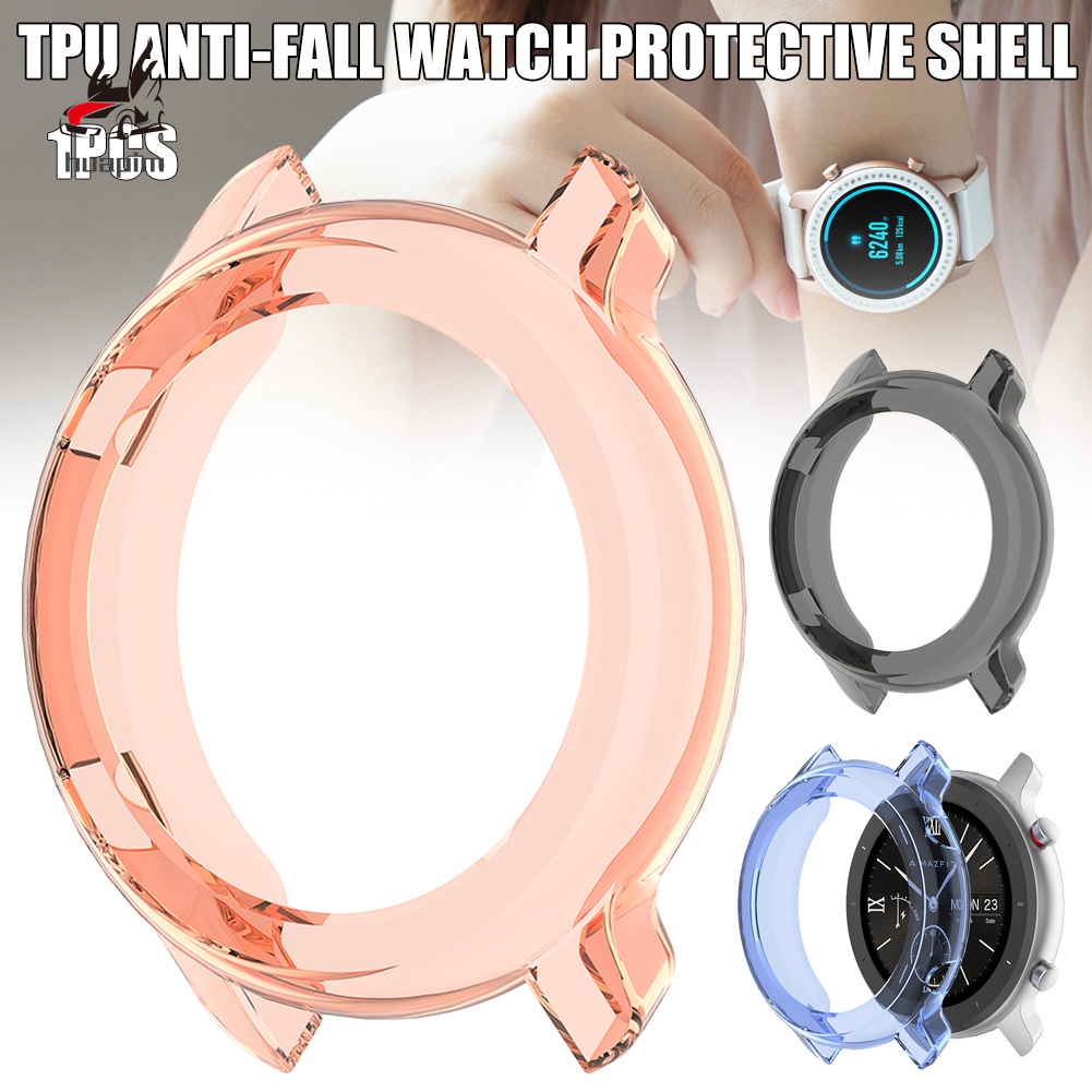 Hp Tpu Protective Case For Amazfit Gtr Mm Soft Cover Protector